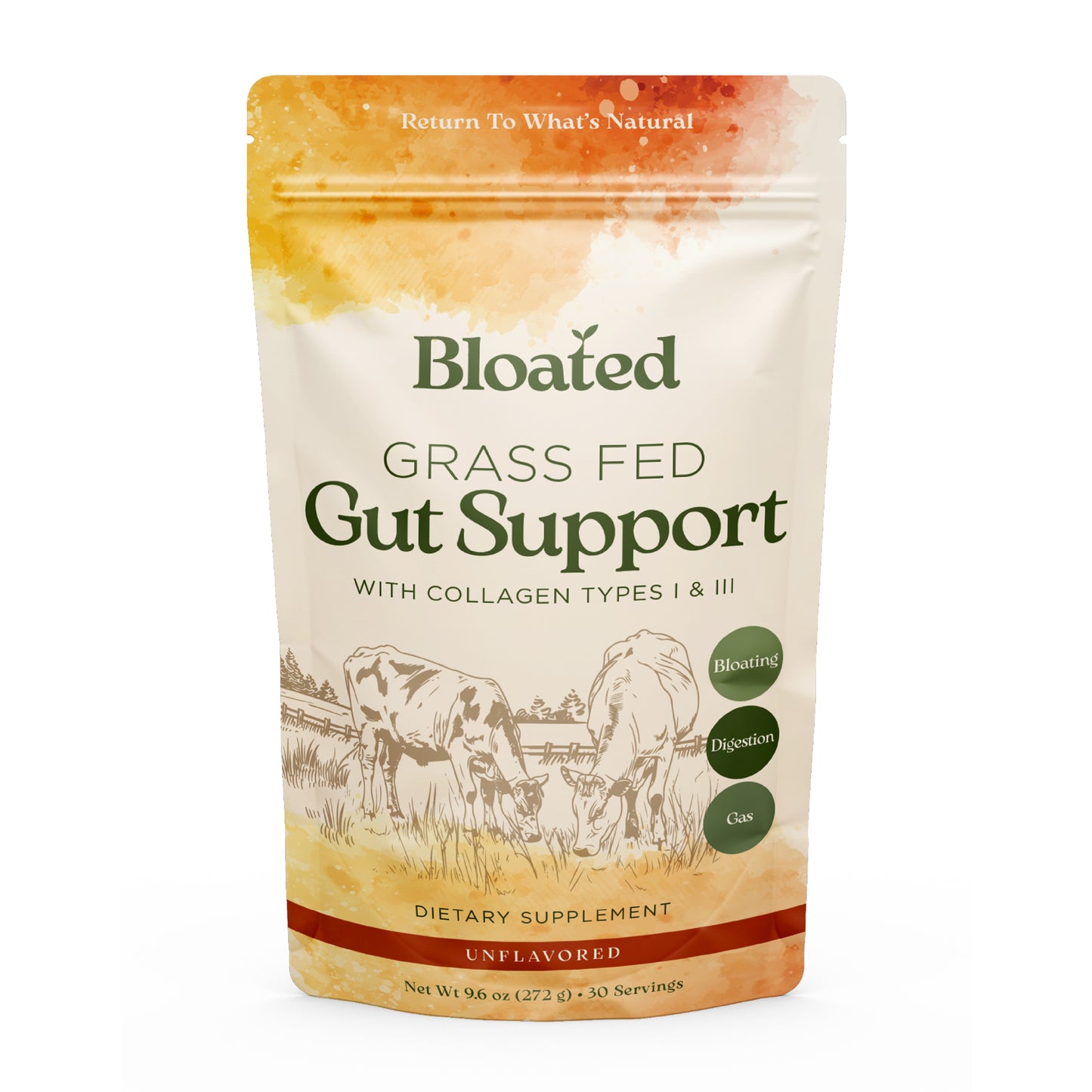 Grass Fed Gut Support (30 Servings)